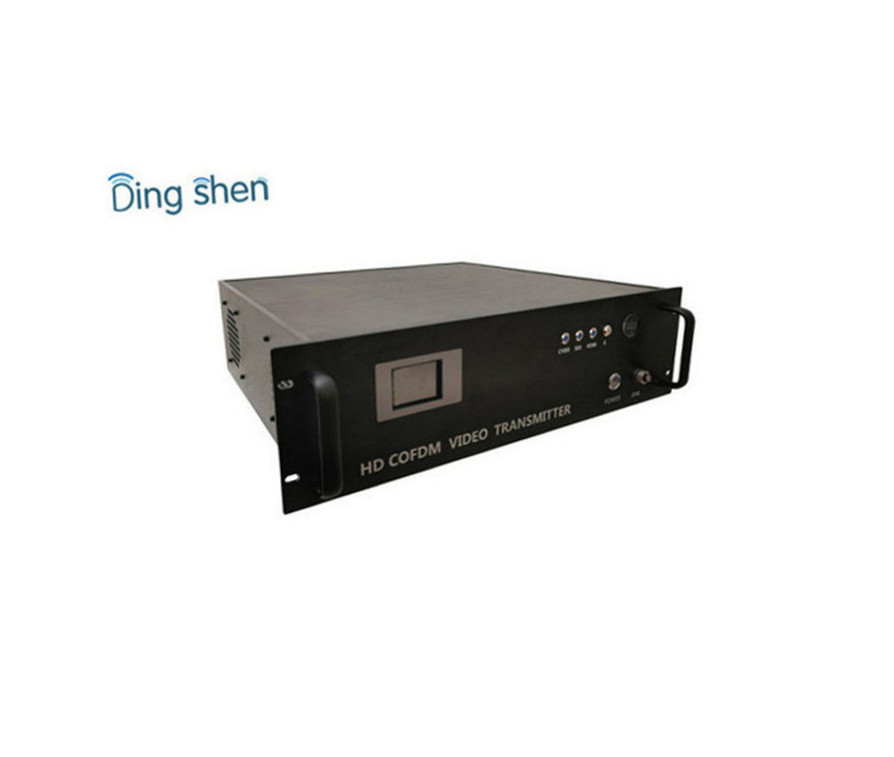 40 Watt HD COFDM Video Transmitter Video + Data Link For Military Long Range Mobile Communication