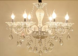 Wholesale 360 Degree Beam Angle 950*900mm Indoor E14 Screw Crystal Candle Chandelier from china suppliers
