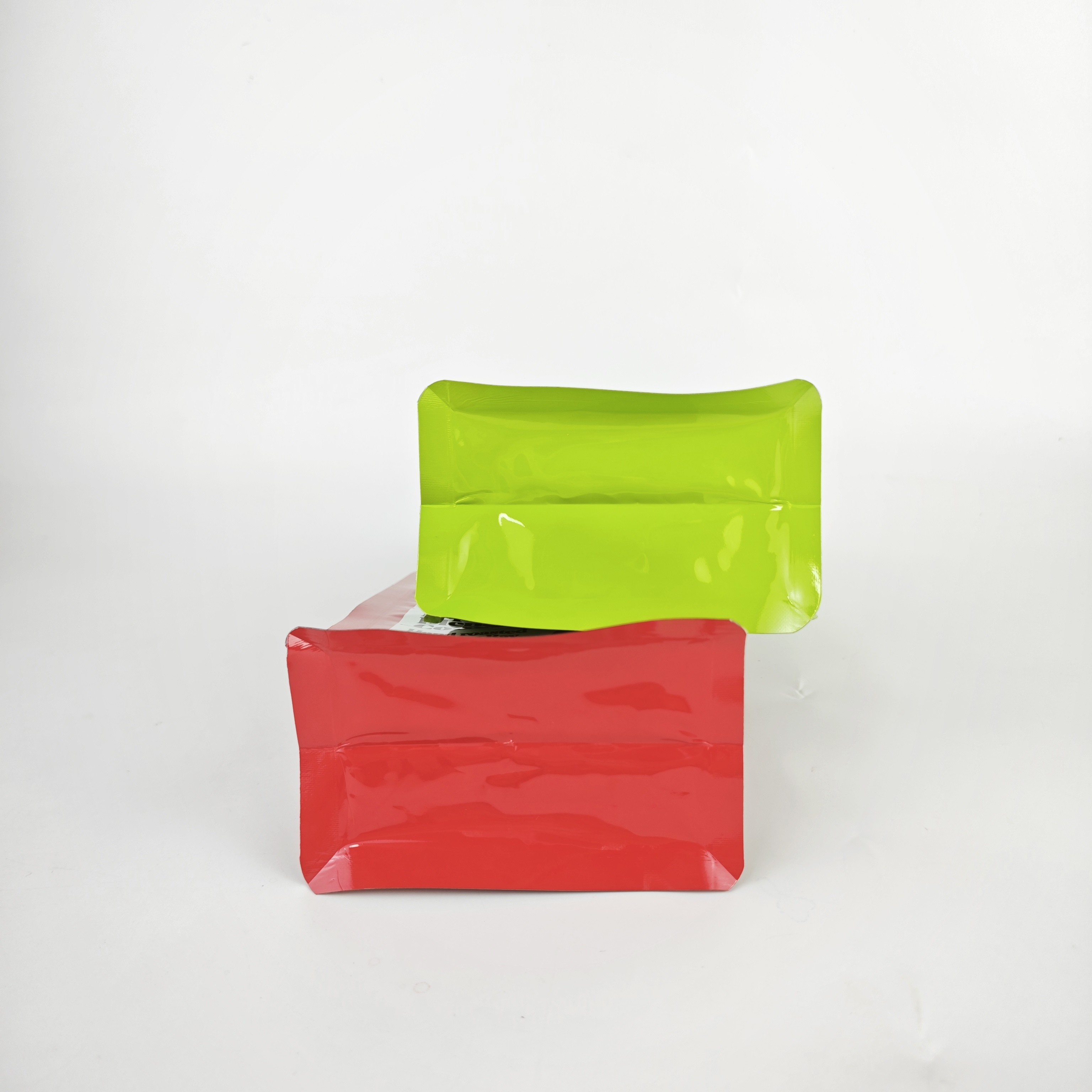 Digital Printing Supplies Colorful Aluminum Bag Coffee Flat Bottom Stand Up Pouch with Valve