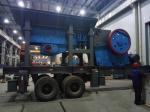 Hard Rocks Wheel 200t/H Mobile Crushing Plant