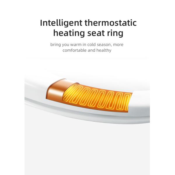 Automatic Operation Tankless Auto Wash Toilet With 305MM/400MM Roughing - In