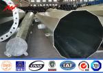 Customized 16m 345Mpa Steel Utility Pole For Distribution Line