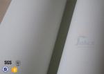 PU Coated Fiberglass Welding Blanket Insulation Materials White 0.6MM 20OZ