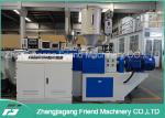 250MM Pe Pvc Hdpe Plastic Pipe Extrusion Machine 100-250kg/H Capacity