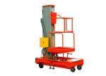 GTWY-1000 Single Mast Aluminum Aerial Work Platform Lift Rated Capacity 150kg