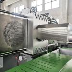 Single Screw 120mm Plastic Granulating Extruder Machine PVC equipments, plastic