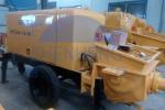 Portable Hydraulic Concrete Pump , Reliable Performance Lightweight Concrete