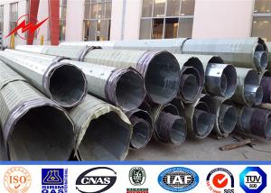 Wholesale Transmission Line Galvanized Lattice Steel Poles 10kv - 220kv With Bitumen from china suppliers