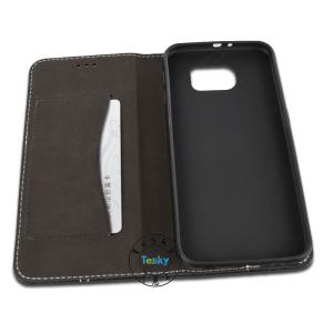 Wholesale PU leather flip stand cover cases for samsung s6 from china suppliers