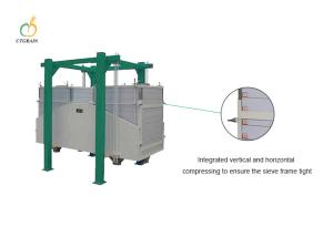 Wholesale Twin Section Plansifter Grain Milling Equipment Flour Controlling 265r/Min from china suppliers