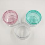 2g 3g 5g Cosmetic Sample Empty Container Plastic Clear Cosmetic Pot Jars With