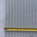Silver Stainless Steel Architectural Mesh For Customized Building Facade
