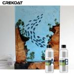 Casting Clear Epoxy Resin Glue For Tabletops Bar Surfaces Wood Finishes