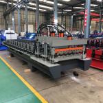 Metal Painted Coated Steel Roofing Tile Machine 15-20m/min Forming Speed