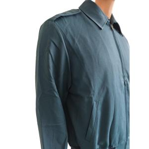 Customizable Fabric Standard Blue Uniform Jacket With 2 Pockets Winter