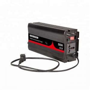 Wholesale 500 Watt Rechargeable Car Power Inverter Charger 12V 24V 48V DC For Home from china suppliers