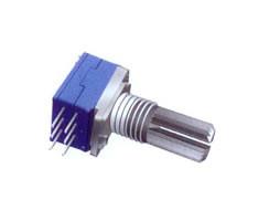 China 9mm rotary potentiometer with metal shaft,WH9011A-2-18T, carbon potentiometer, trimmer  potentiometer on sale