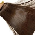 Vietnam Super Double Drawn Bone Straight Brown #4 Human Hair Bundles
