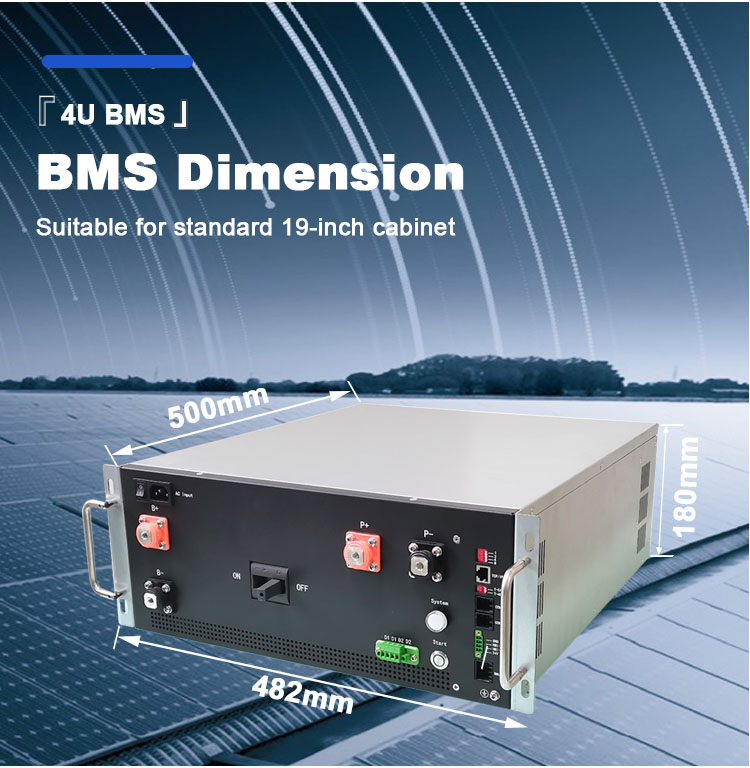 GCE 480V + - 240V High Voltage BMS Lifepo4 BMS 150S 250A Center Tap BMS For UPS Lithium Battery