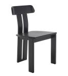 Solid Wood Dining Chair Vintage High Back Furniture for Modern Home Collection