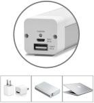 8W 1800mAh Mini Rechargeable LED Emergency Light For Bedroom