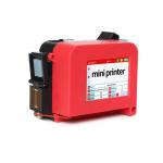 Red Mini Standard 2.4 Inch Screen Printer Plastic Bag Carton Bottle Cap Can