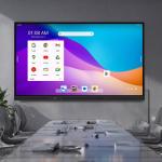 China factory Price 4k 55 65 75 85 96 110 Inch Touch Screen Multi-language