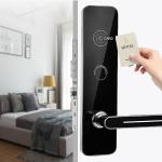 Zinc Alloy Hotel Smart RFID Key Card Door Locks with Free Software