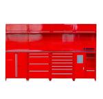 Logo OEM Logo Powder Coated Cold Rolled Steel Plate Garage Cabinets for Tool