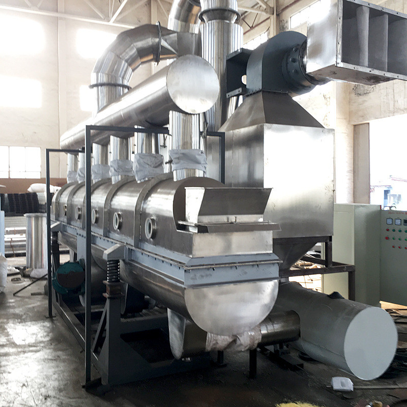 150-180kg/H Fluidized Bed Drying Machine 2.2*2KW Fertilizer Drying Machine