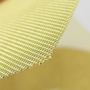 Wholesale Liquid And Gas Filtration Brass Woven Mesh Screen from china suppliers