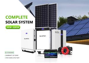 Wholesale Solar Energy System For Home Off Grid Full Set 10kw 15kw 20kw Battery Energy Storage System Kit from china suppliers