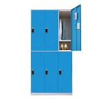 Electronic Safe H1850mm 6 door Gym Locker Room Furniture