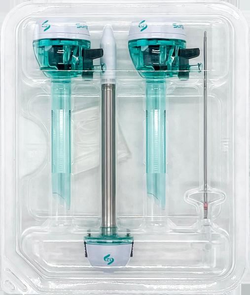 Bladeless Disposable Laparoscopic Trocar Kit 12mm Laparoscopia Desechable