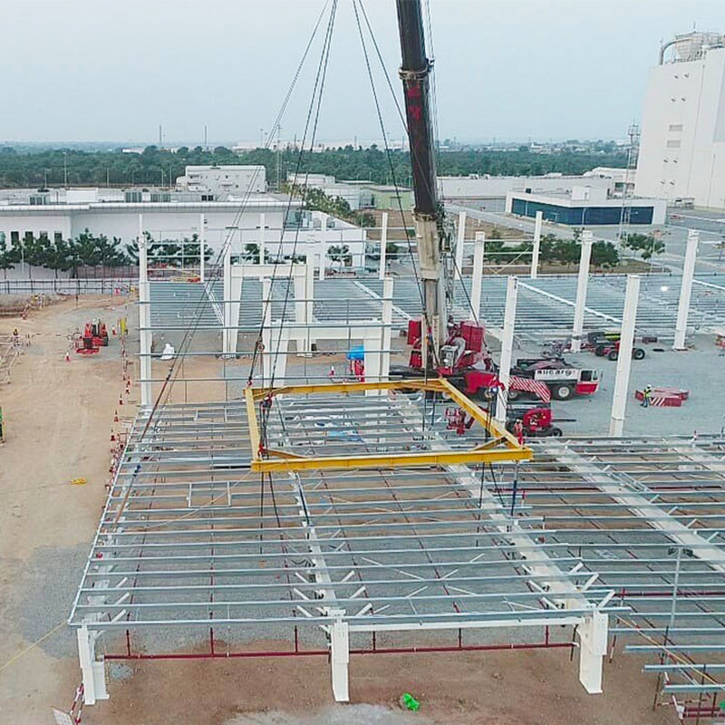 Industrial And Commercial Galvanized Metal Frame Steel Structure Building Low Cost Of Warehouse Construction