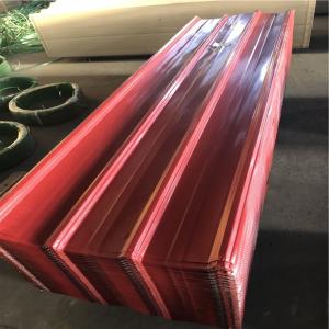 Wholesale HF-003 bordeaux color corrugated roofing sheet with the thickness 0.15-1.2mm from china suppliers