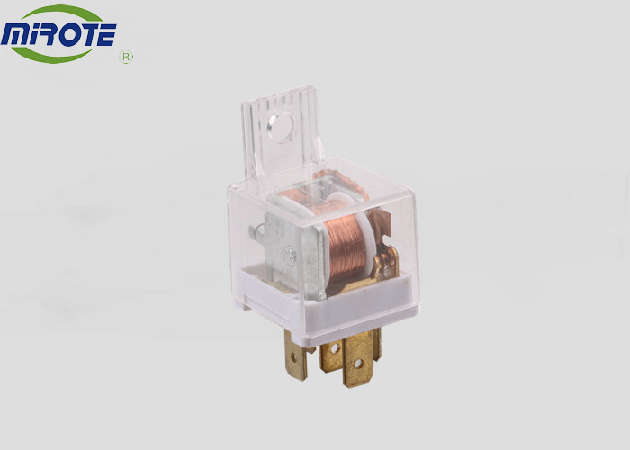 Transparent Cover PTSD 40 Amp 5 Pin Relay  , 5 Point Hella 12v 40a Relay With Spring