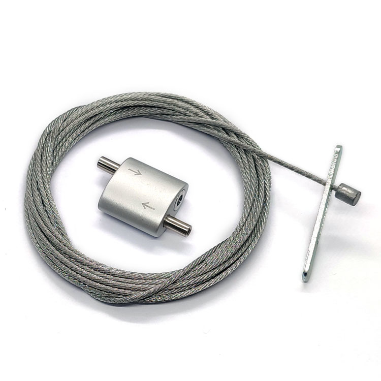 Brass Cable Grip Lock Ring Gripper Kit For Hanging System