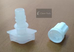 Wholesale White Color Baby Food Pouch Caps PE Material With 7 Mm Outer Diameter from china suppliers
