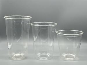 Wholesale Disposable 20oz PLA Clear Cup With Lid Customized Logo Acceptable from china suppliers
