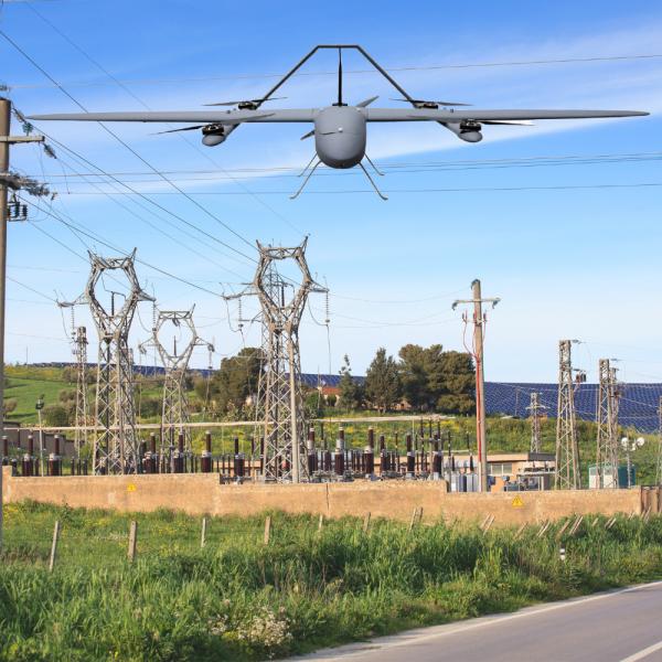 Customized Unmanned Aerial Industrial Inspection Drone UAV Police Surveillance