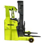Advertising Company 1.5 Ton 2 Ton Scissor Double Deep Reach Forklift with 12000