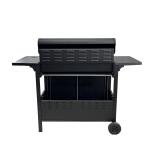 Customized Logo Acceptable 6 Burner Steel German Gas Trolley BBQ Grill for
