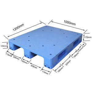 Wholesale Garages Perforated Pallet HDPE Rackable Plastic Pallets Customized from china suppliers