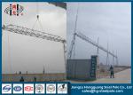 750KV Hot Dip Galvanized Substation Steel Frame Structure Overlap / Flange