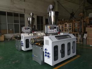 Wholesale Computer Control PVC Pipe Extrusion Line Twin Screw Tube Making Machine from china suppliers