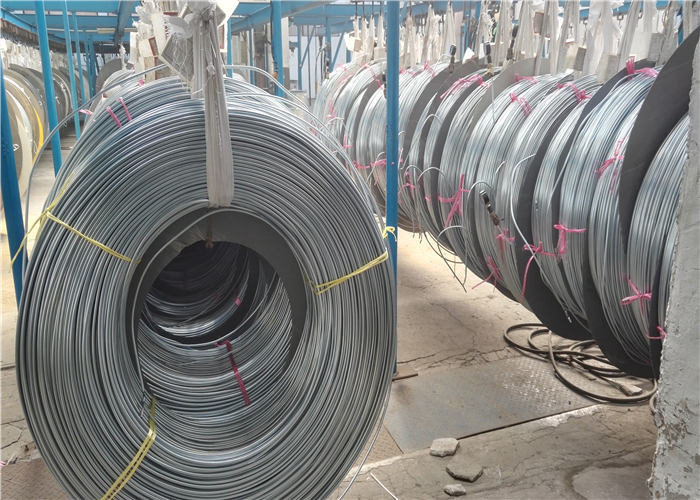 Zinc Coated Steel Bundy Tube Welded , Thickness 4.76mm Round Hollow Tube