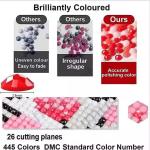 30X40cm Big Moon Diamond Painting Set Full Drill Diamond Art Canvas For