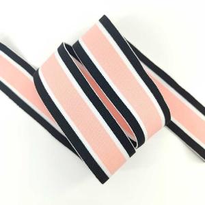 Wholesale Free Sample Elastic Polyester Strap Sustainable Pink Strap Elastic Band for Hatband from china suppliers