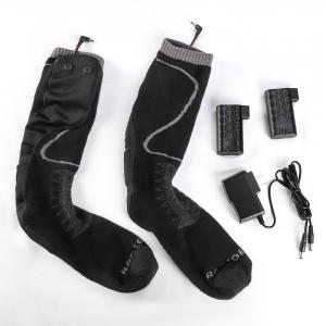 Wholesale 7.4V Battery Heated Socks Carbon Fiber Heated Hiking Socks Breathable from china suppliers